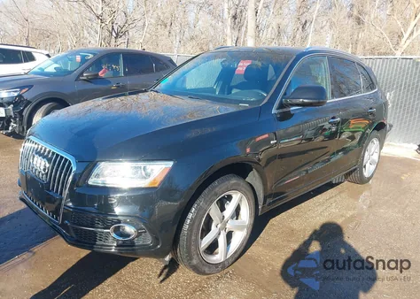 2017 Audi Q5 2.0T Premium from USA, damaged, VIN WA1M2AFP7HA030733